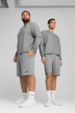 Essentials No. 1 Logo 10" Shorts Men, Medium Gray Heather, extralarge-GBR